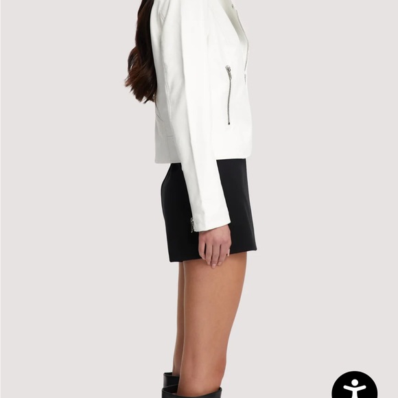 Noise sz large women’s vegan leather jacket. - Picture 5 of 11